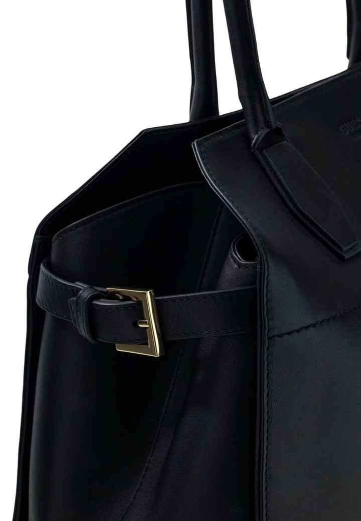 Guess Borsa a tracolla Yulia Small Satchel Nero