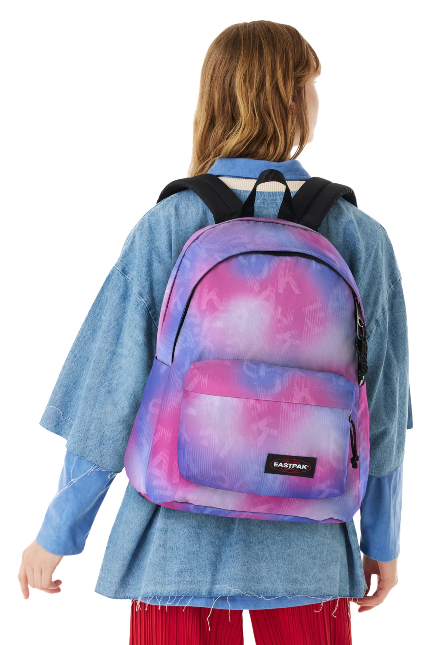 Eastpak Day Office Backpack Letter Dye Pink | Lucky Bag