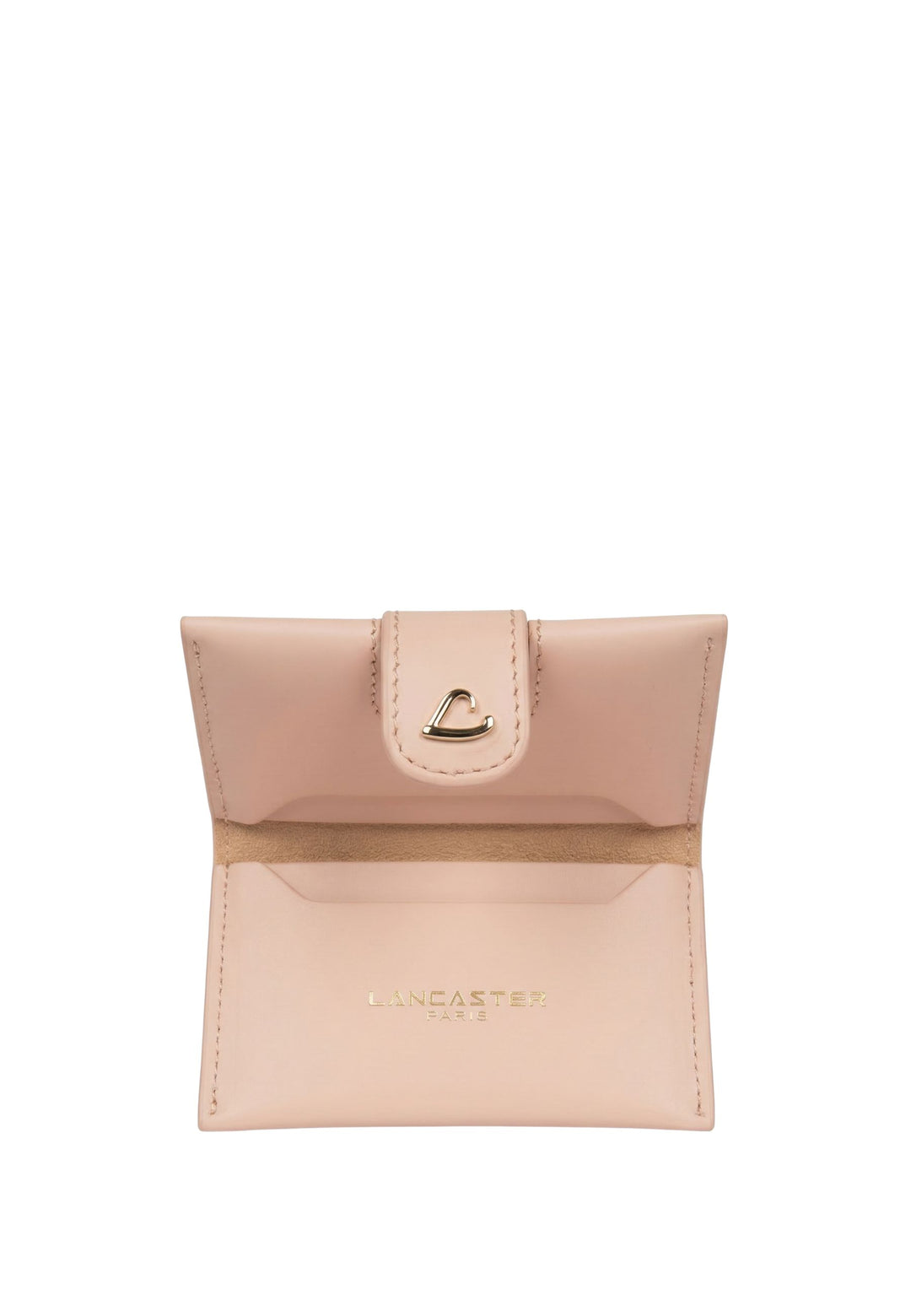 Lancaster Porte-cartes Avec Pression Paris Philos 131-070 Nude Clair