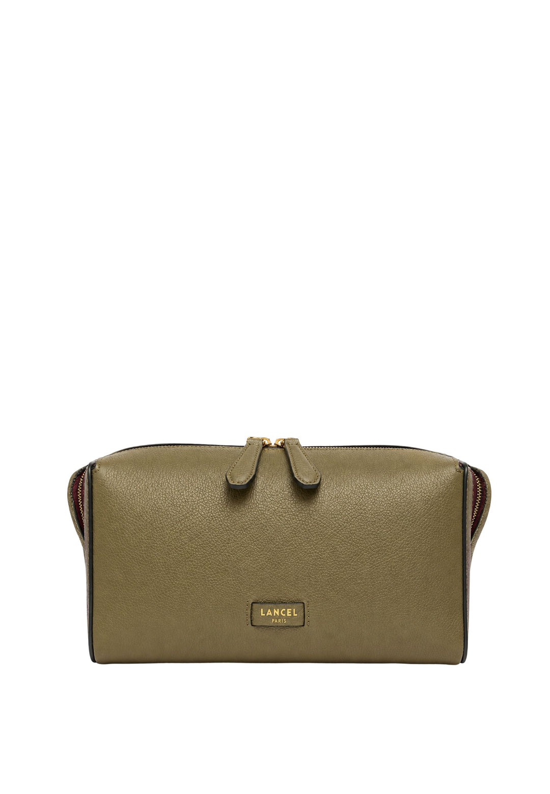 Lancel Louison Hobo-Beutel M Lieder Kaki