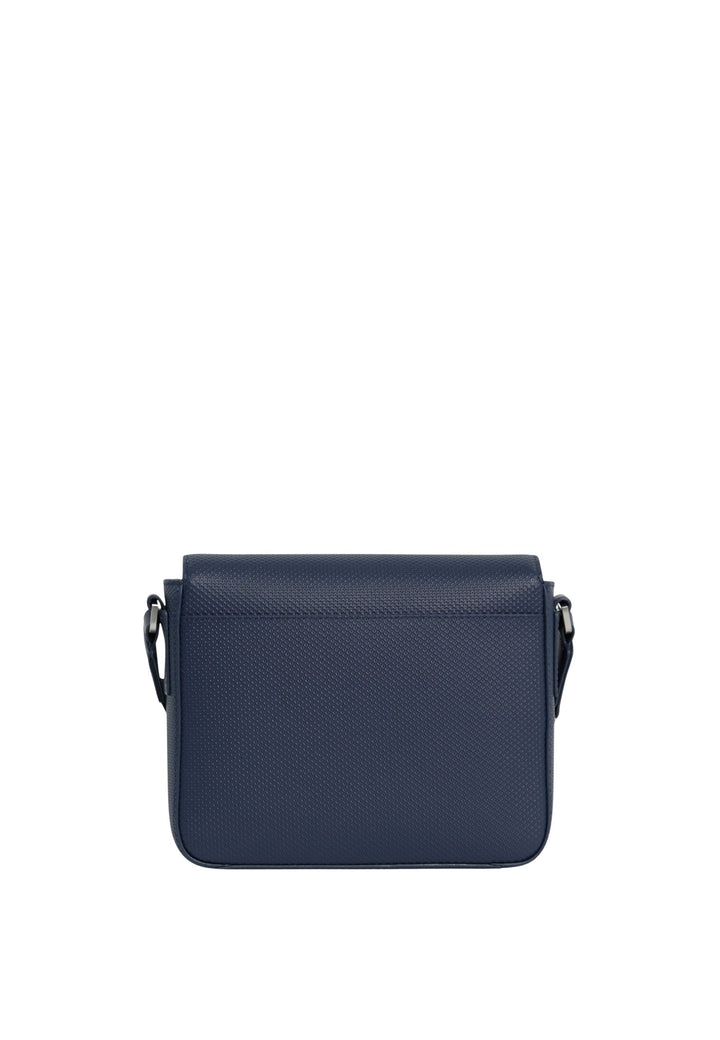 Lacoste Sacoches messenger NH5262CE Chantaco cuir Bleu Marine