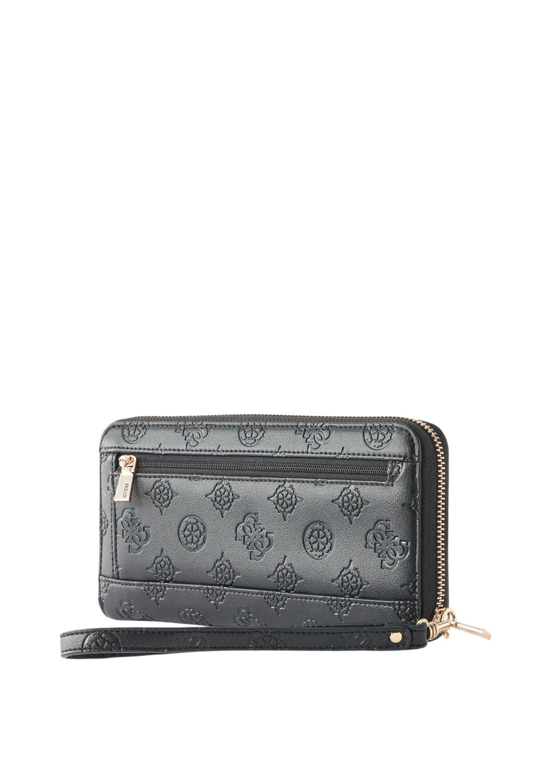 Guess Carmella Grand Reisebrieftasche Schwarzes Logo