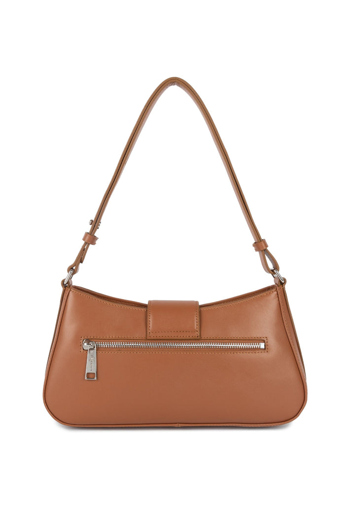 Lancaster Zipped Messenger Bag M Paris Ily 531-041 Camel