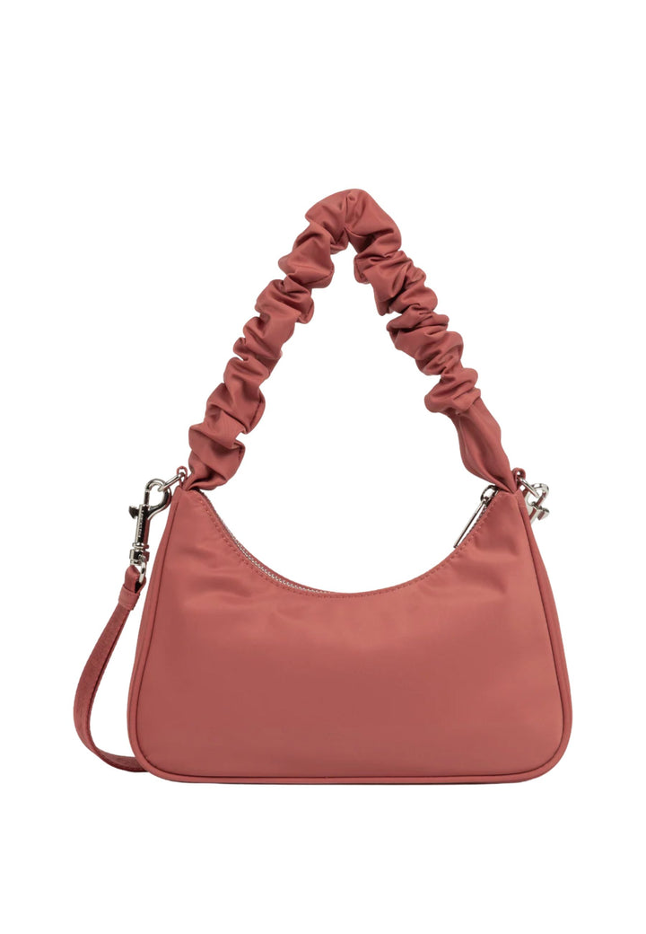 Lancaster Axelremsväska med dragkedja S Basic Chouchou 510-68 Mörkrosa