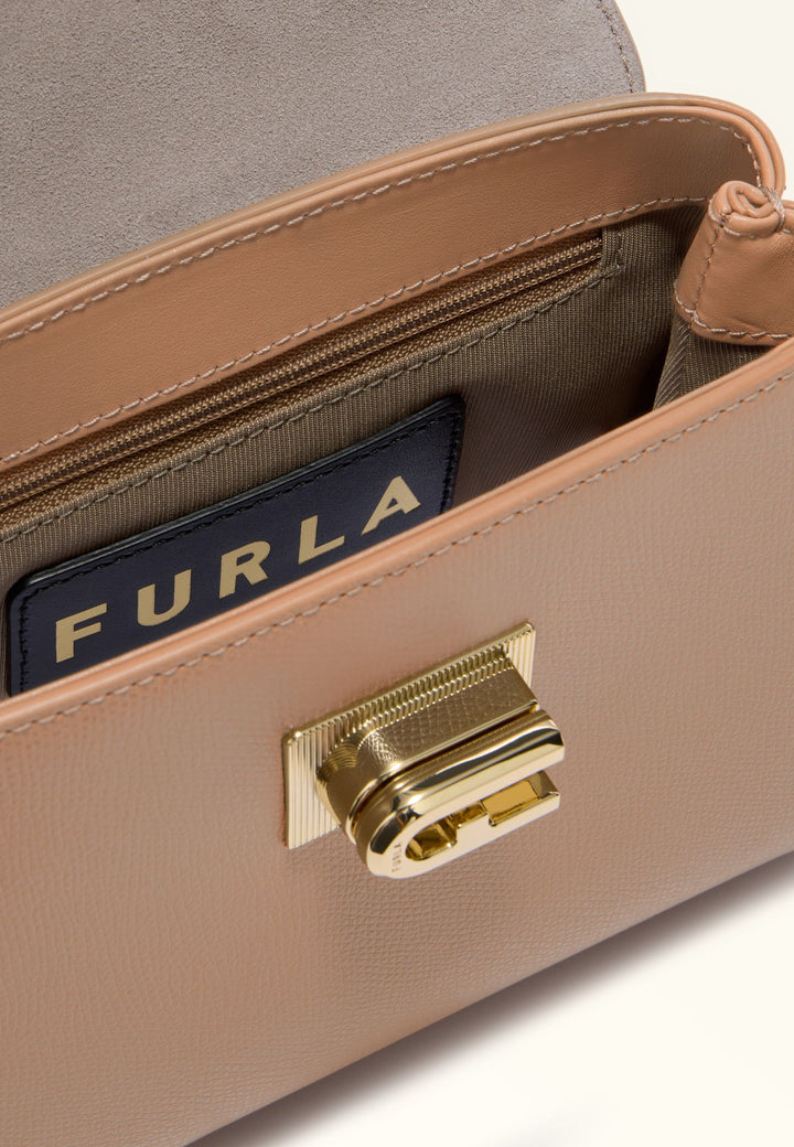 Furla Sacs À Main Mini 1927 Cuir Gris