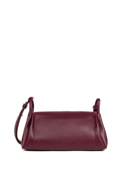 Lancaster Sac trotteur A rabat aimanté M Accordéon Double 470-88 Bordeaux - In - Champagne
