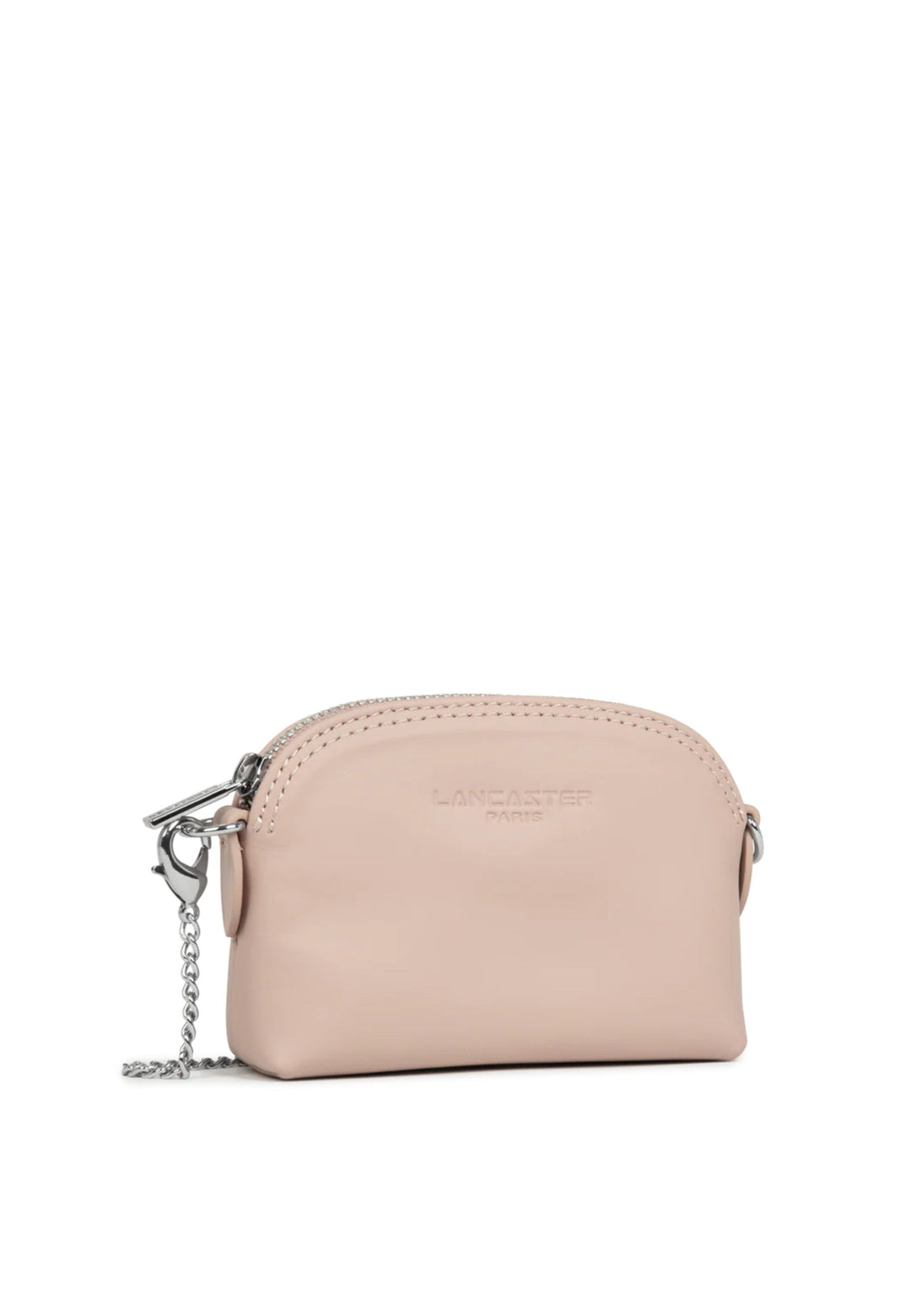 Porte monnaie cuir Lancaster 131-020 Paris PM Nude Clair
