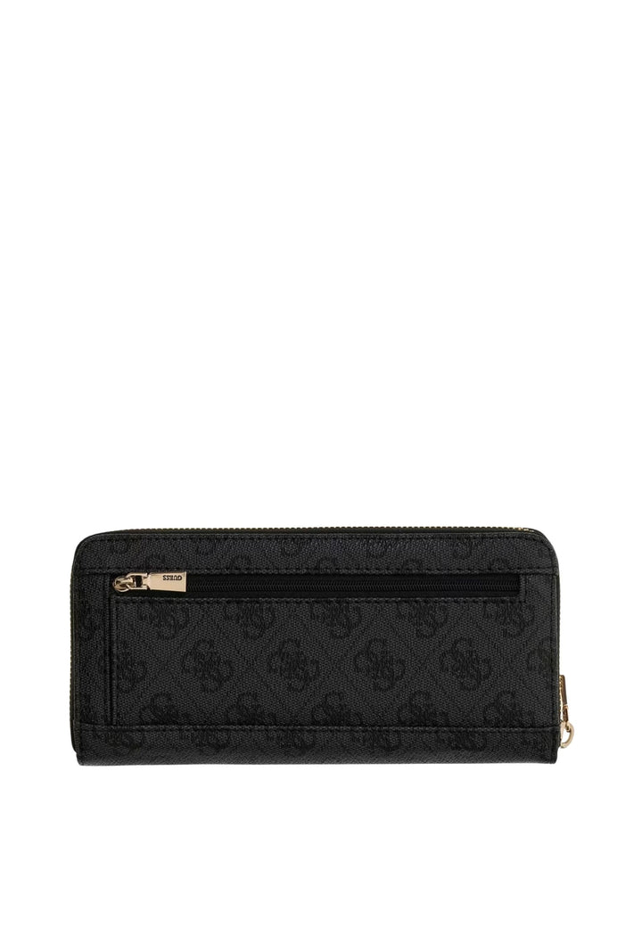 Guess Reisebrieftasche Laurel II Grand Kohle Logo