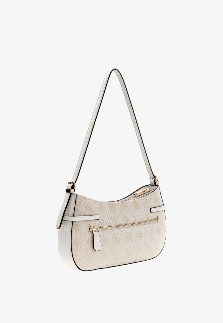 Guess Crossbody Bag Melinda Logo Tri Com Off White Logo JP990217