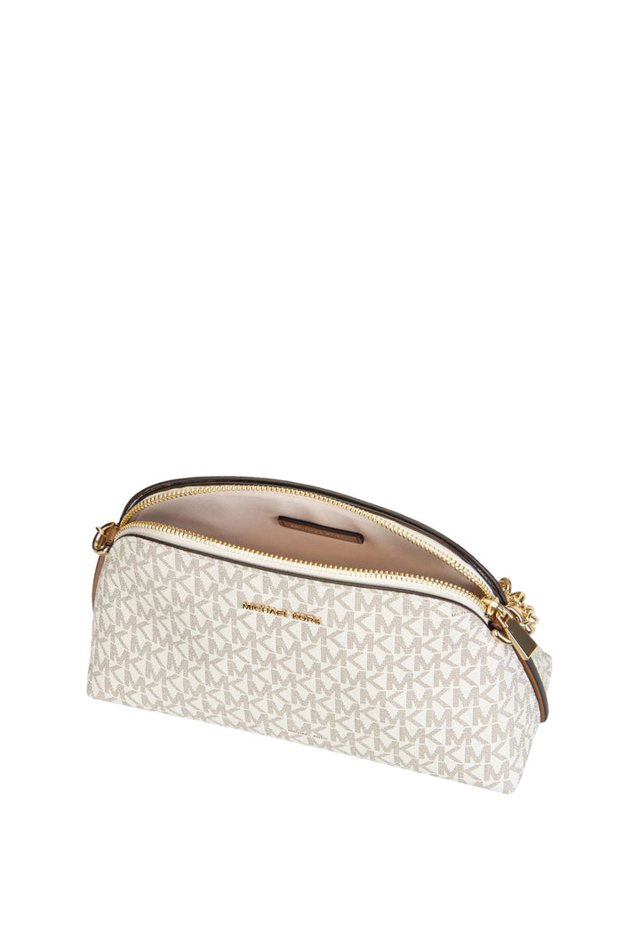Michael Kors Schëllerbeutel Freddie klengen Dôme Beige