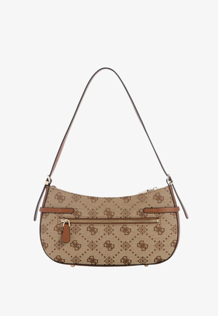 Guess Mala a Tiracolo Melinda Logo Tri Com Latte Logo JP990217