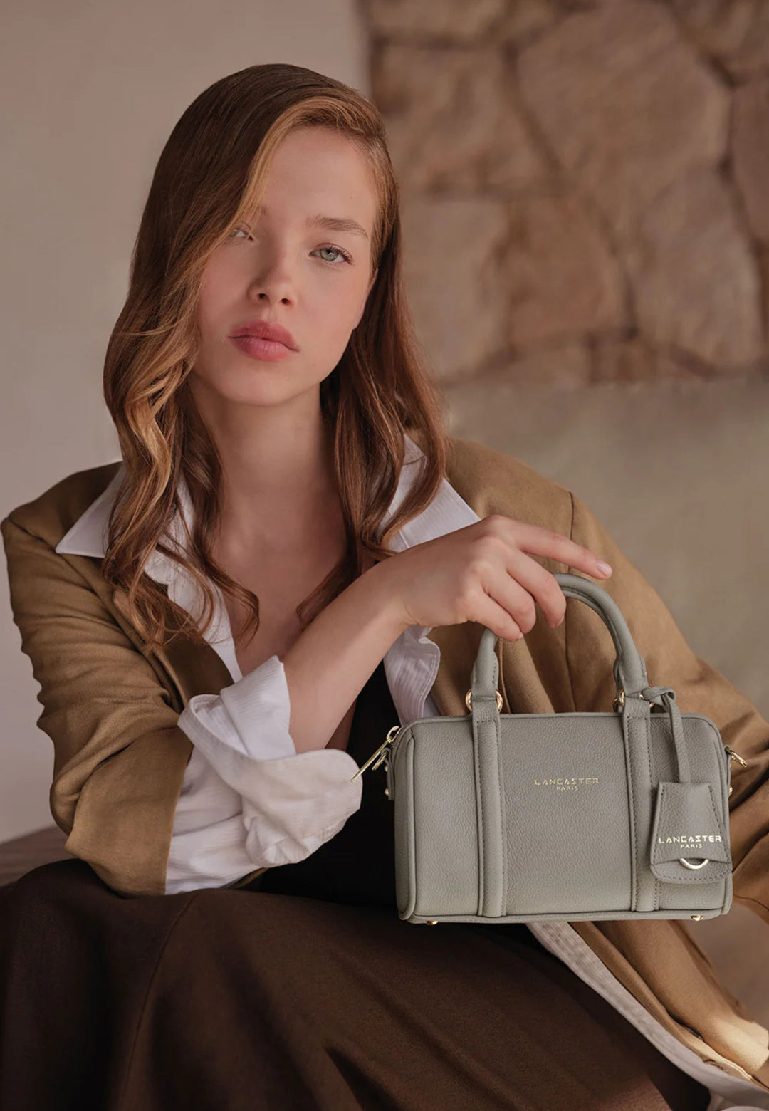 Lancaster Sac polochon Zippé S Milano Ana Mastic