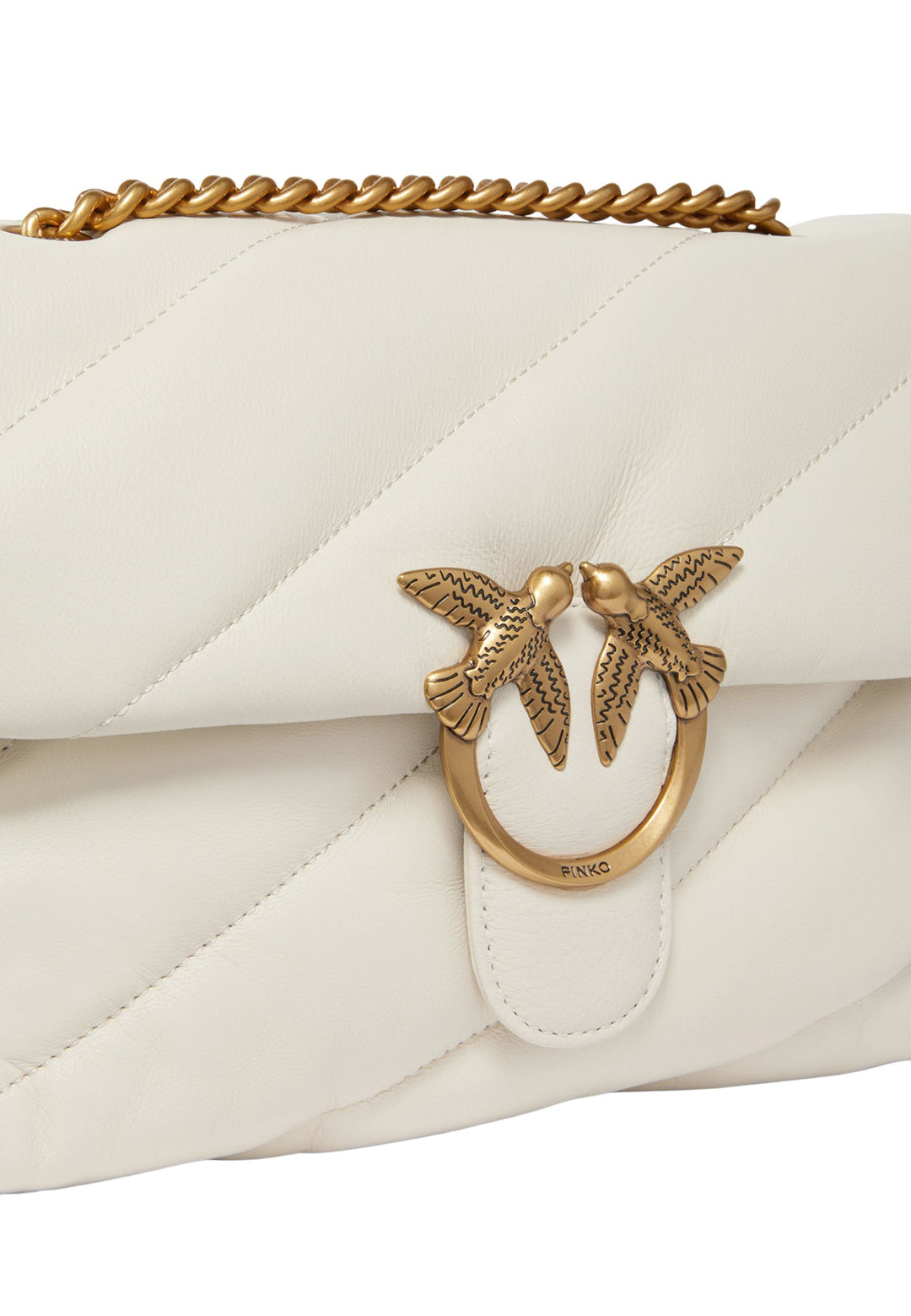 Pinko Love Puff Classic Cl Sheep Nap Valkoinen A0F2Z14Q käsilaukut