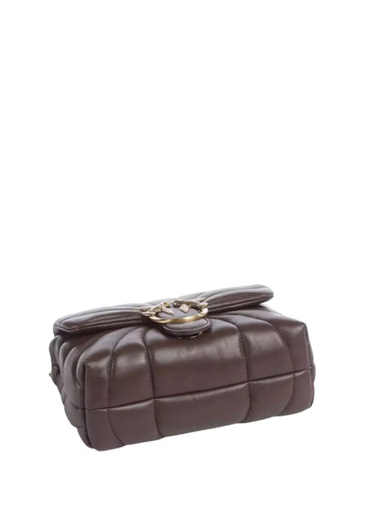 Pinko Sac Rabat Love Puff Mini Cl Sheep Nappa Marron A1EXL74Q