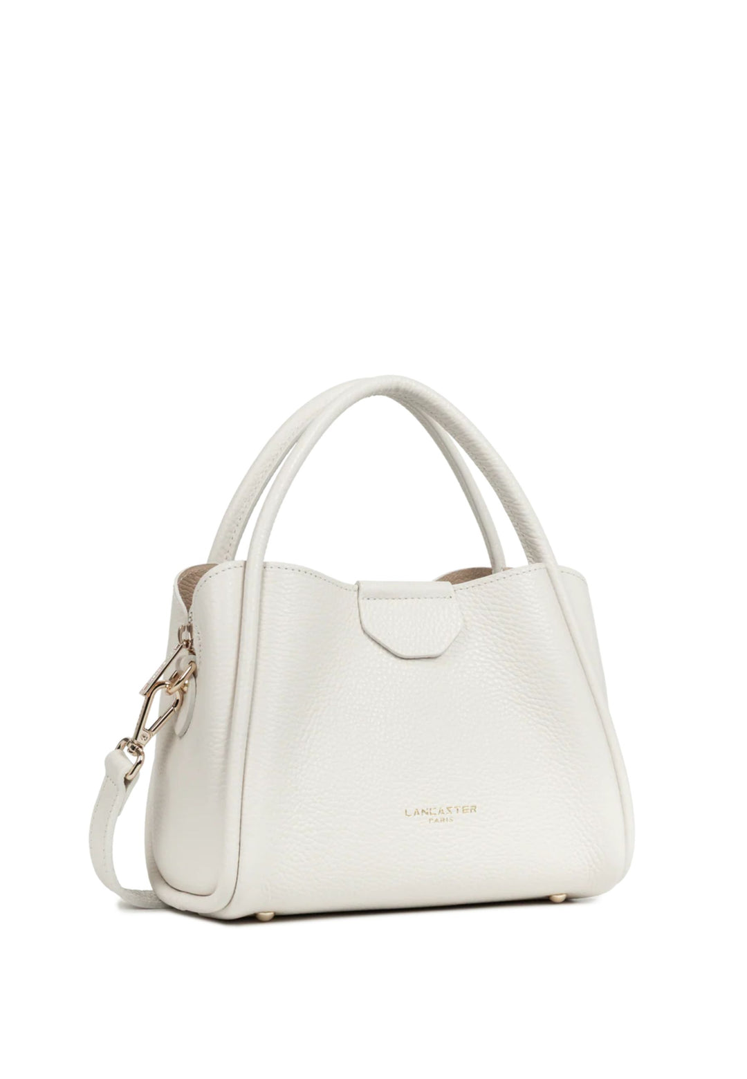 Lancaster Sac à main Aimantée S Ida Double 470-83 Ecru - In - Beige