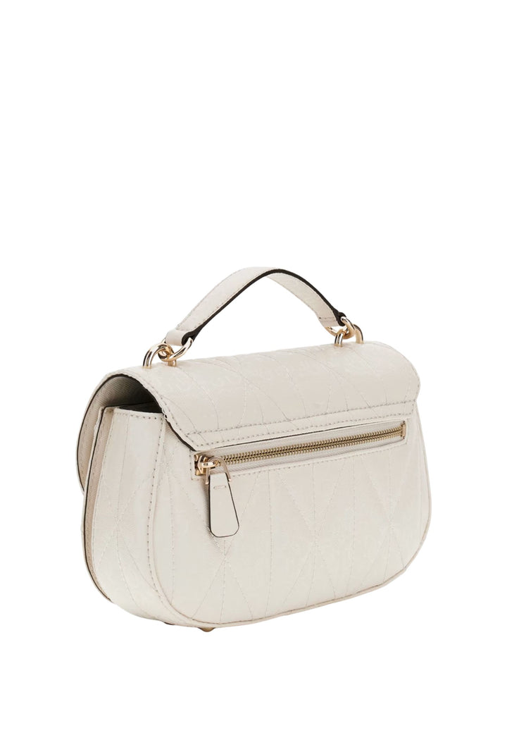 Guess Sac Bandoulière Betula Satchel Off White
