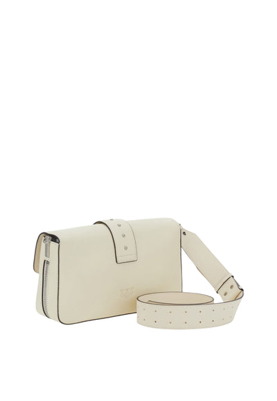 Pinko Sacs à main Love One Slouchy Zip Classic V Blanc A2JGZ14E