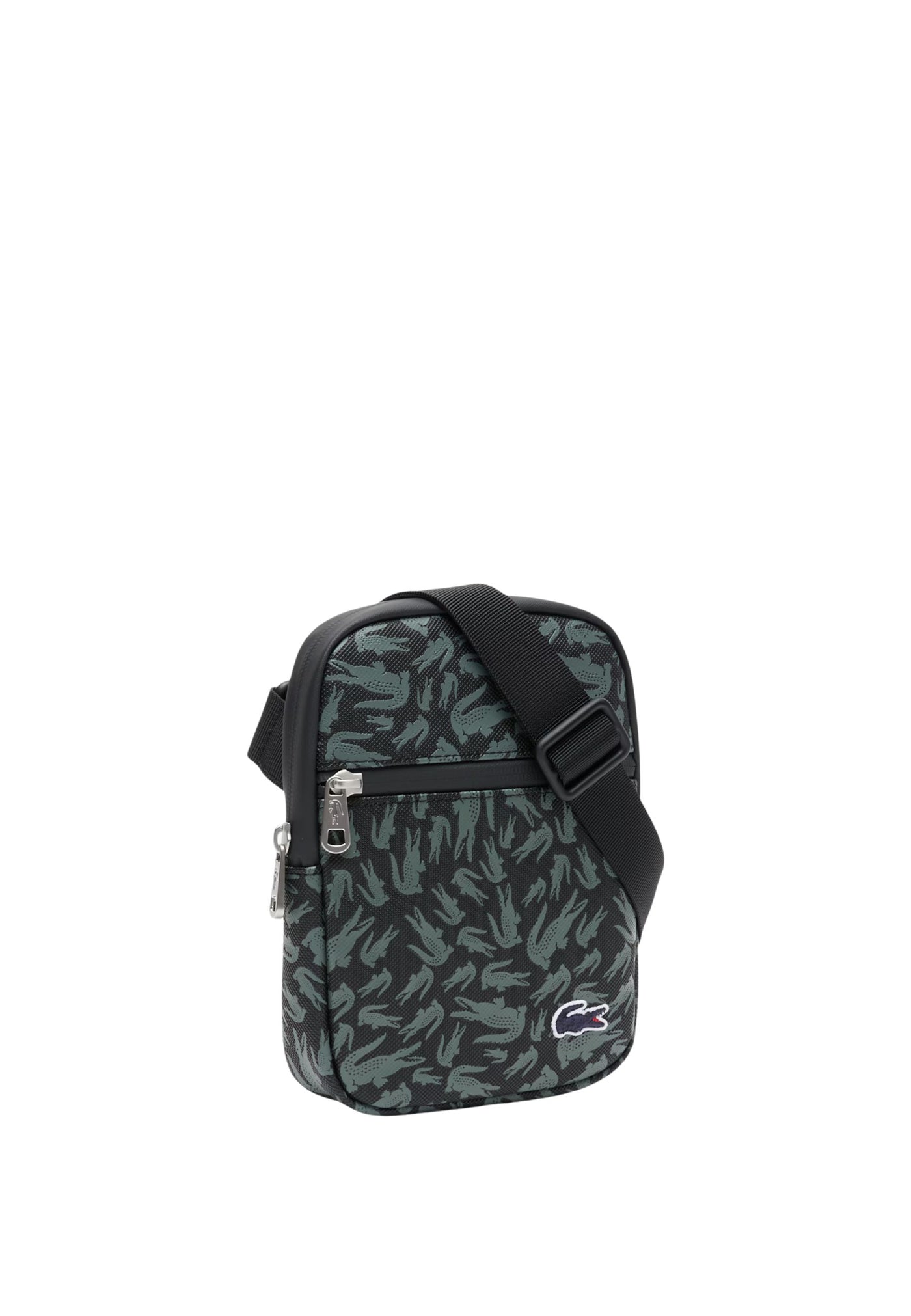 Lacoste Petite Sacoche Lcst Homme NH5087TX Camo Croc Noir