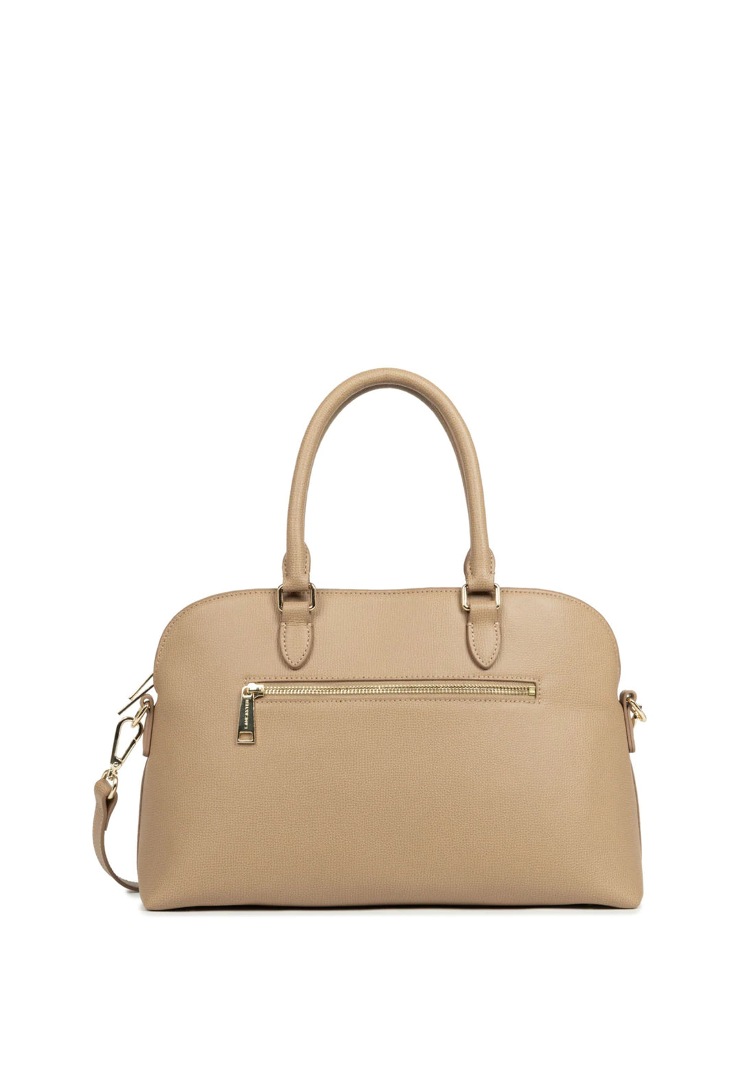 Lancaster Halvmåne Taske med Lynlås Sierra Jia 538-007 Sand