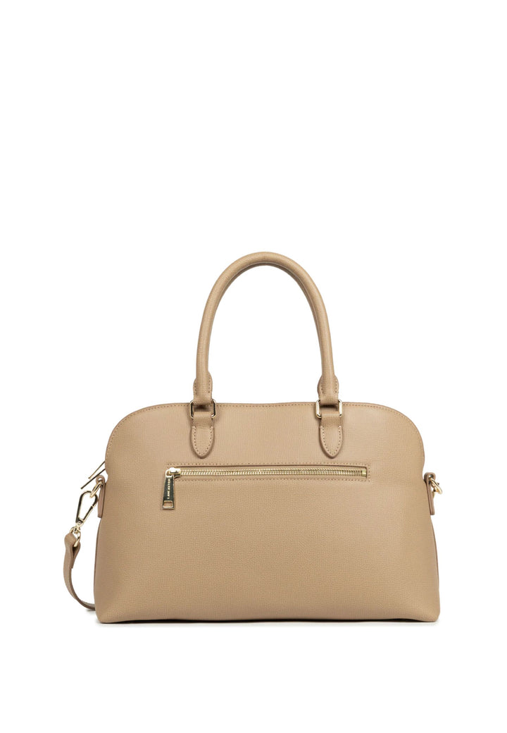 Lancaster Halvmåne Taske med Lynlås Sierra Jia 538-007 Sand