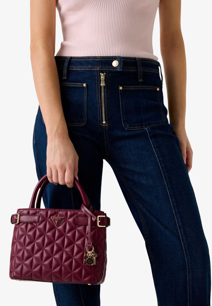 Guess Paisleigh Quilted Mini Handbag QG988305