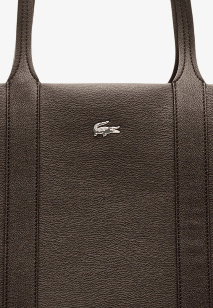 Lacoste Női Sötét Barna Shopper Táska