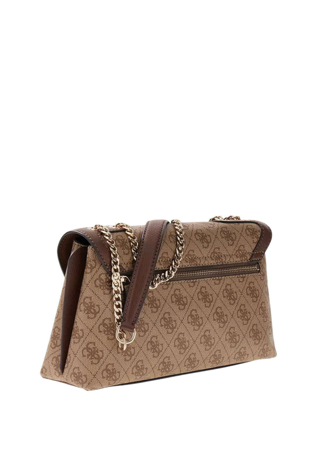 Guess Borsa con patta Lindsey Logo Latte