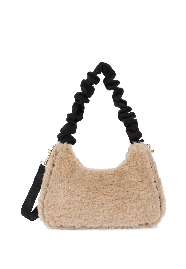 Lancaster Tõmblukuga õlakott Moumoute 518-003 Beež - Must