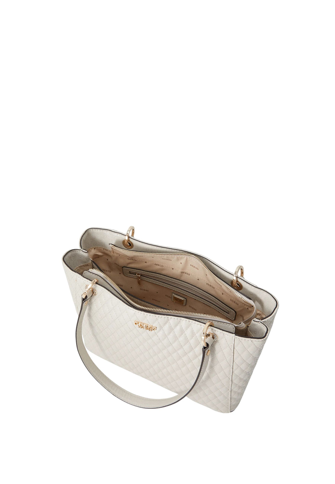 Guess Betula Satchel Skuldertaske Taupe GG962625