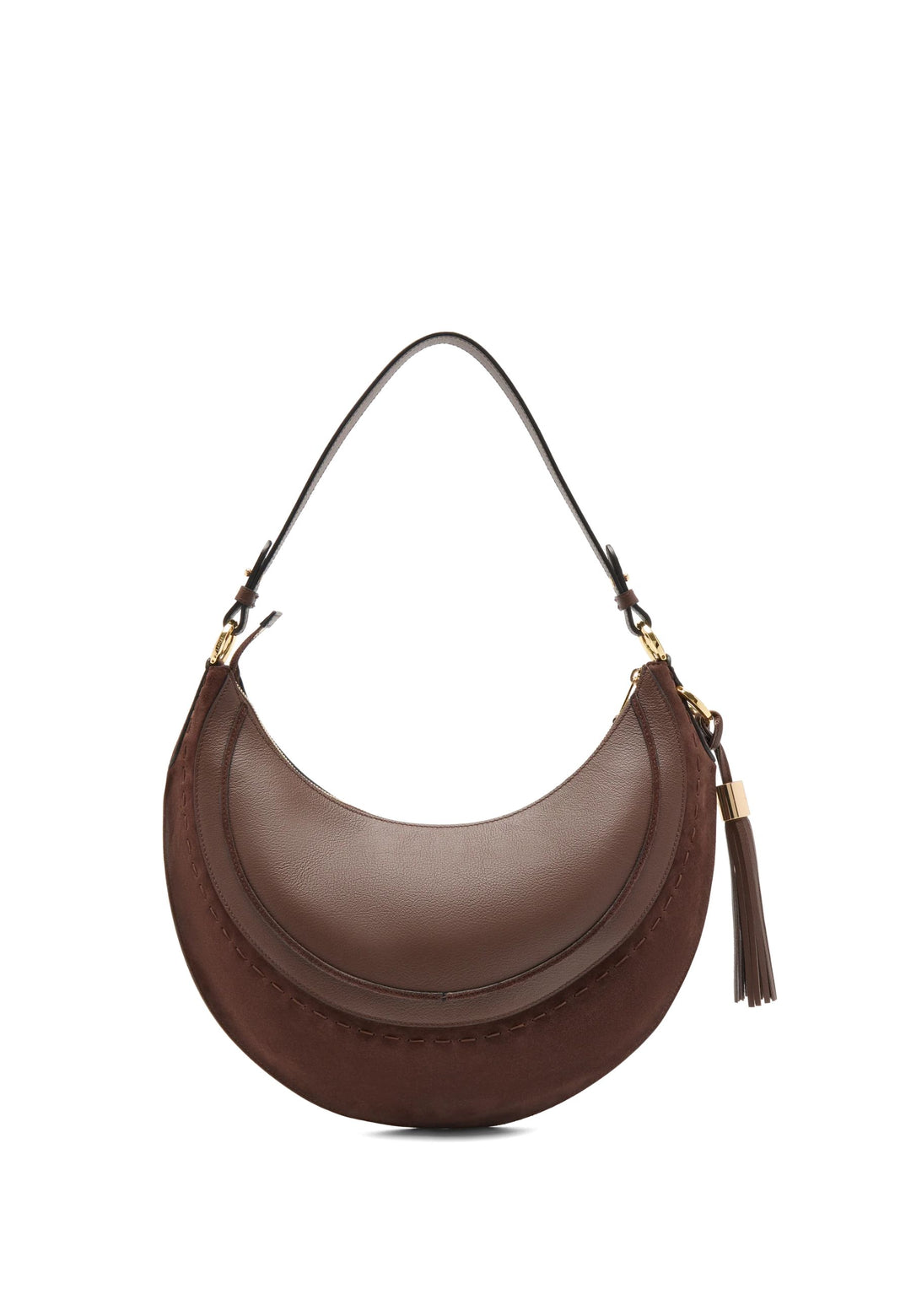 Lancel Sac Hobo Zippé M Cuir Noix De Coco