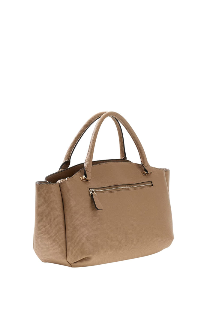 Guess Handtasch Gilda 3 Compartiments Beige