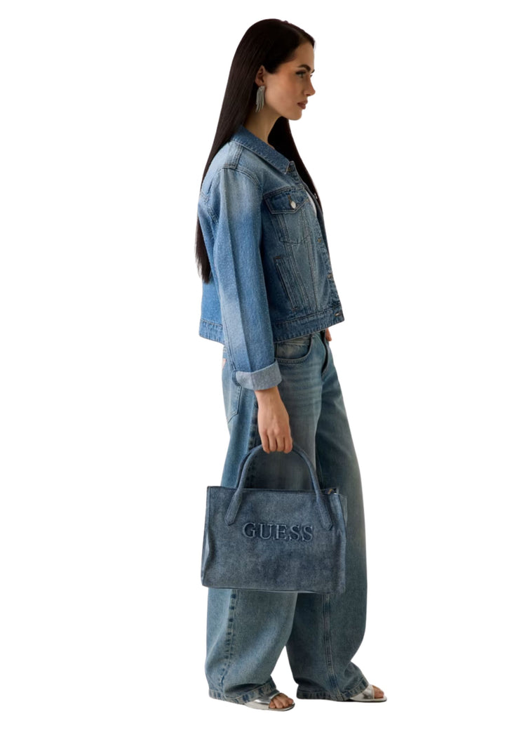 Guess Jodi Tote Denim Multi