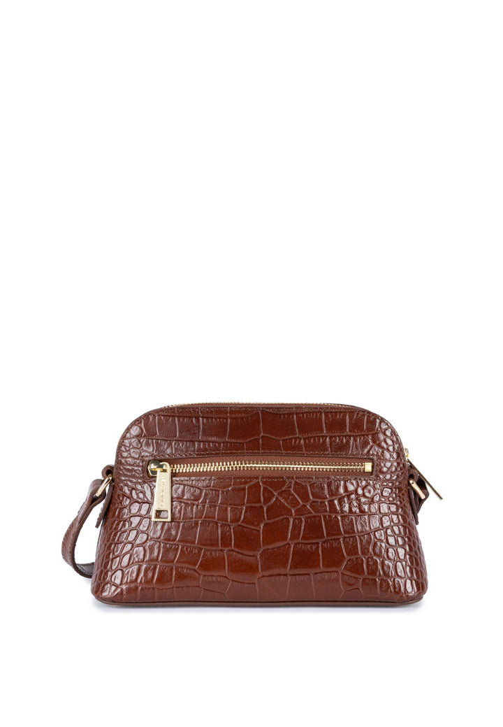 Lancaster Puolikuu Exo 524-113 Vetoketjullinen Laukku Kastanja