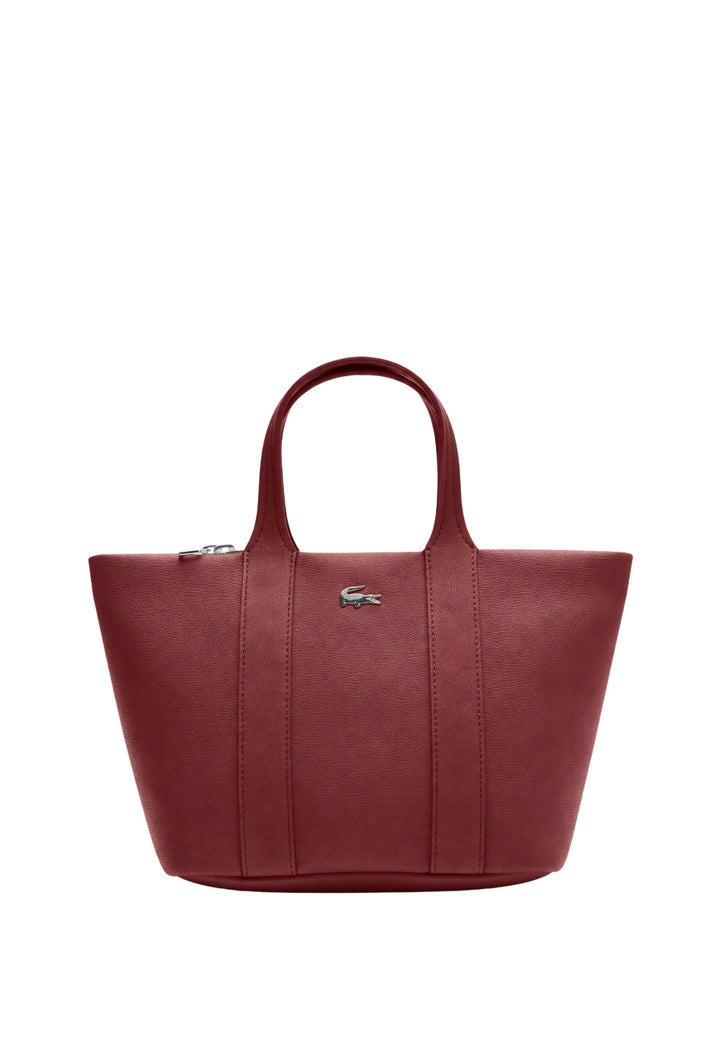 Lacoste Sac à Bandoulière Femme Bordeaux