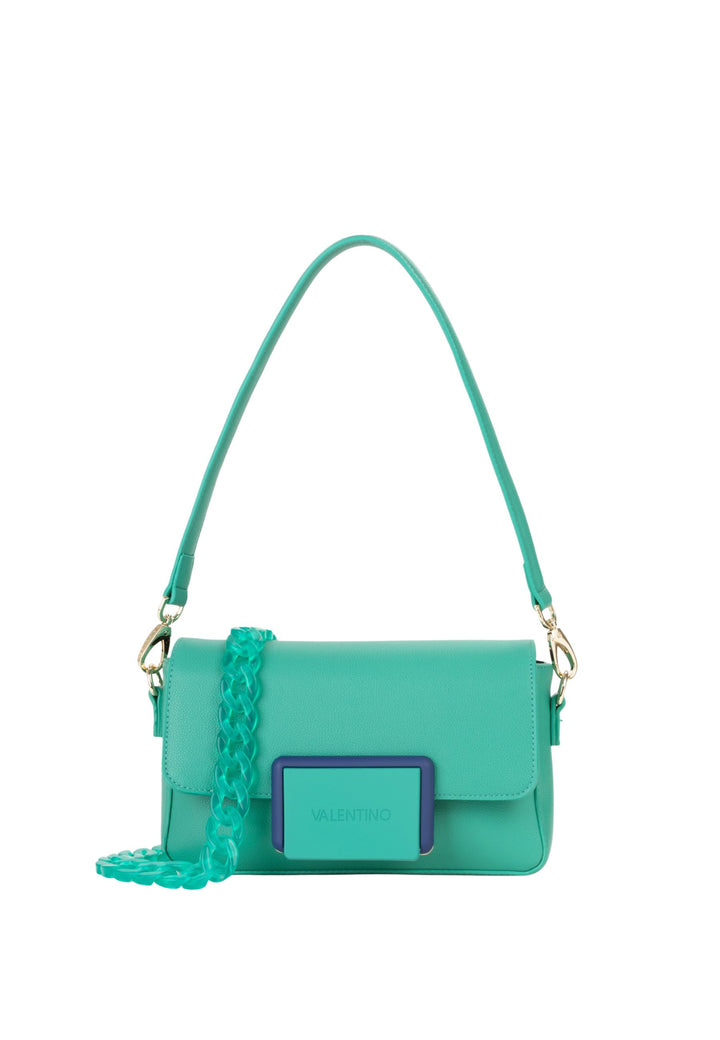 Valentino Thetis Shoulder Bag Green Women's VBS9XM09 Smeraldo