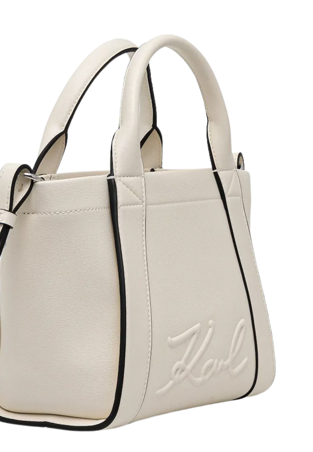 Bolso shopper K/VILLE Karl Lagerfeld B1W30067 Blanco