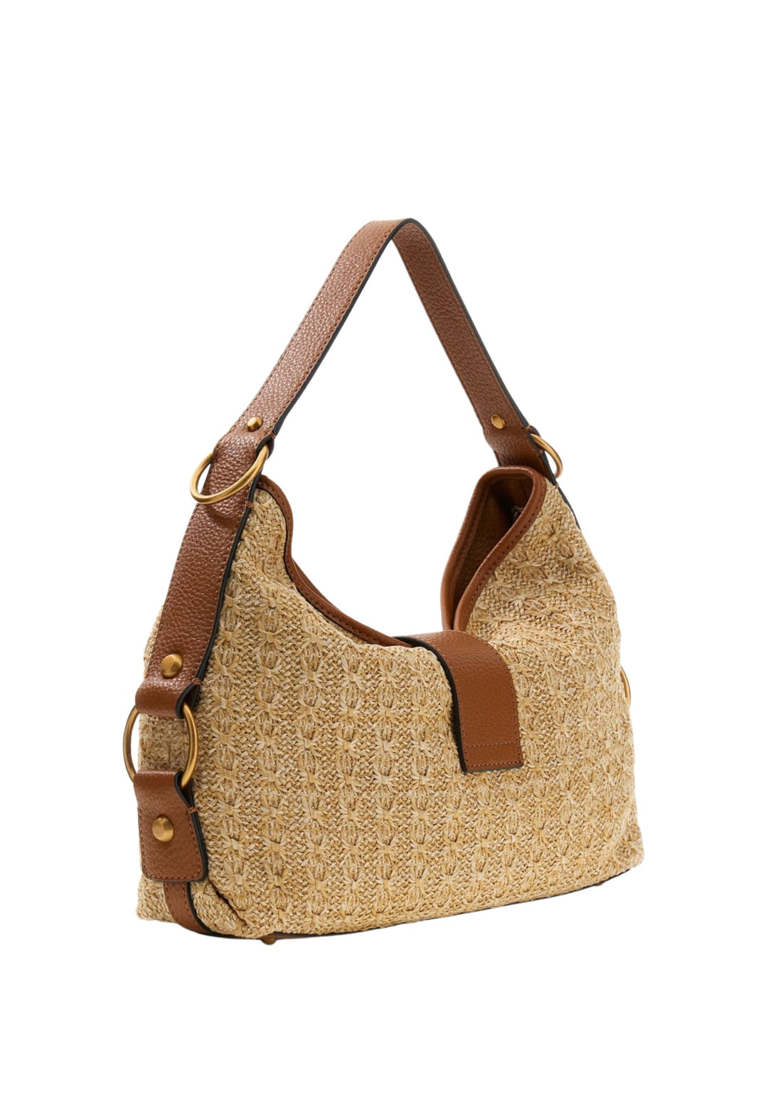 Guess Pochettes Zalina Flap Clutch Natural/Cognac