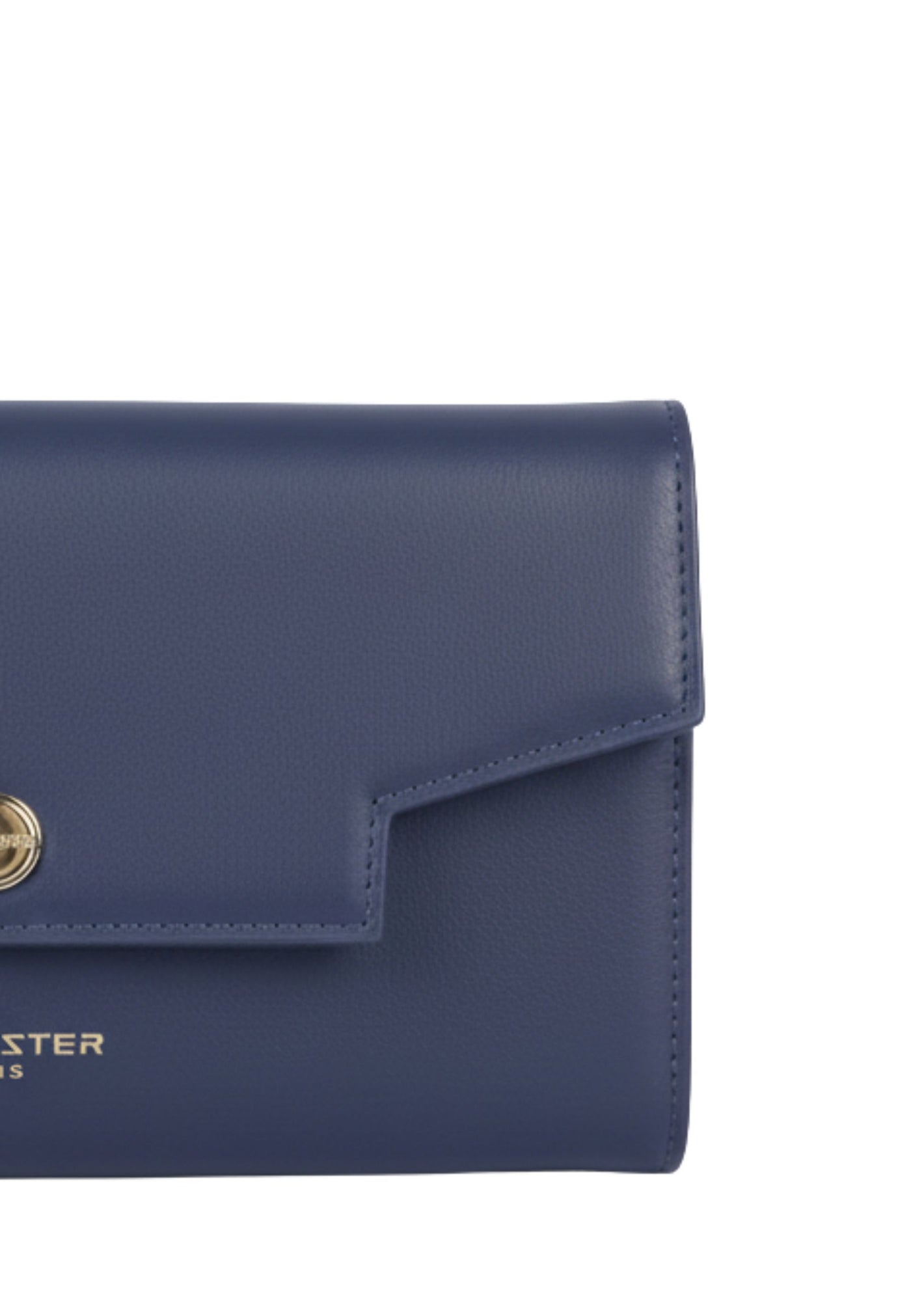 Pochette A rabat avec pression S Mademoiselle Grace 172-32  Bleu Mer