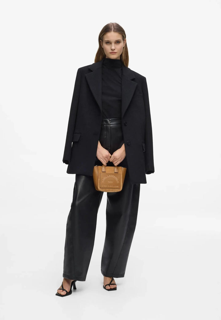 Karl Lagerfeld Cabas Mini Daim Caramel