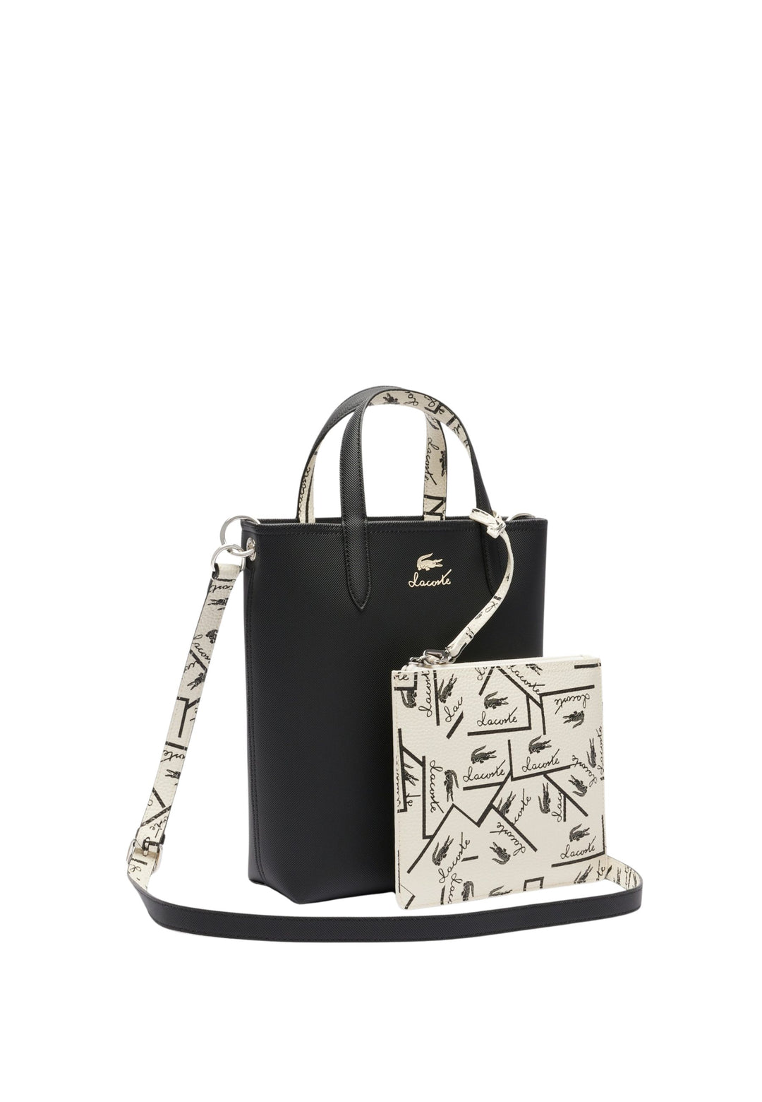 Lacoste Cabas Anna NF4791AS Preto/Farinha