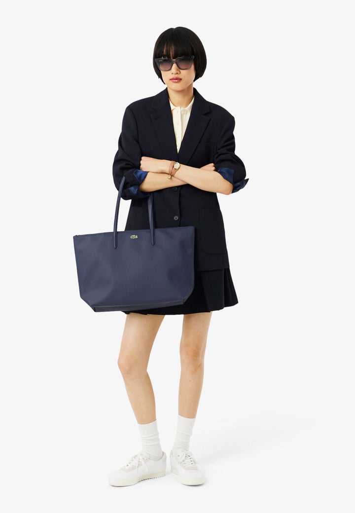 Lacoste Taske Cabas L.12.12 Koncept NF1888PK Marineblå