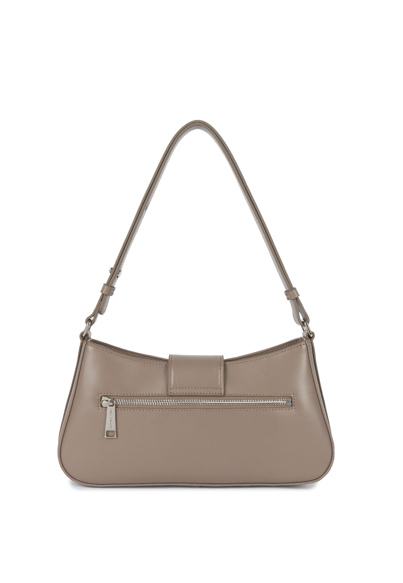 Lancaster Sac besace Zippé M Paris Ily 531-041 Galet Fonce