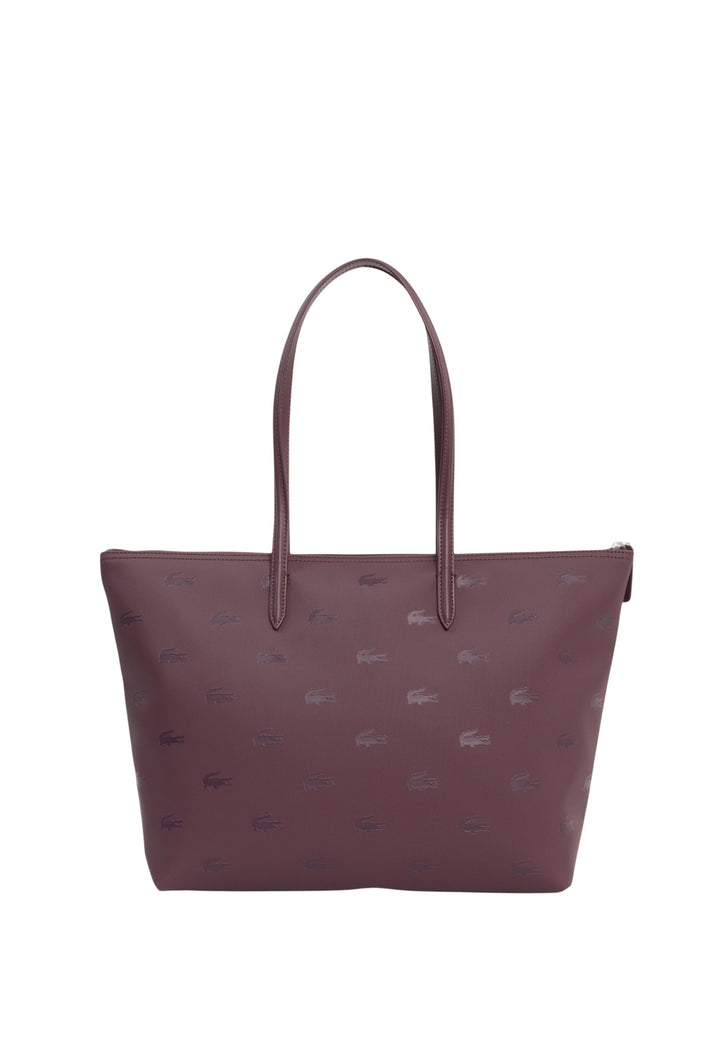 Lacoste Grande Borsa Shopper Donna con zip Oxalis