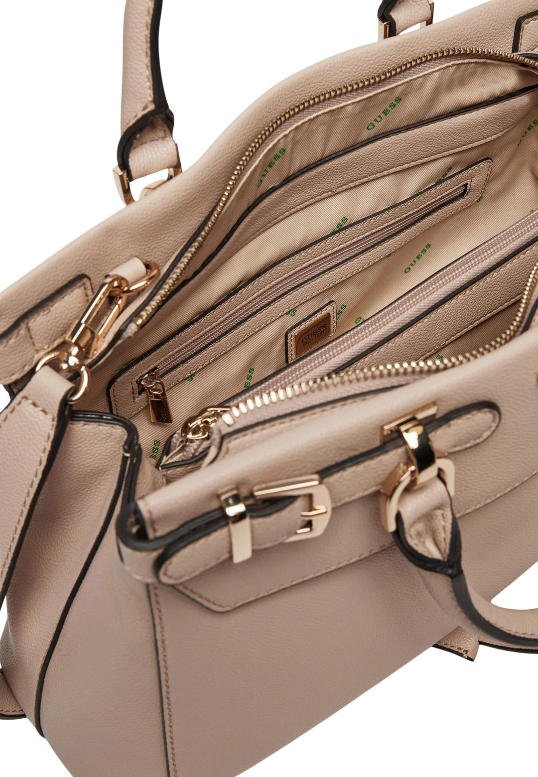 Guess Eco Ali Luxury Satch Almond Shoulder Bag EBG951105