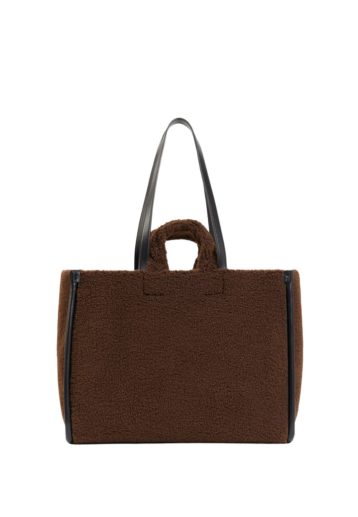 Lacoste Stor indkøbstaske Heritage Brun Sort
