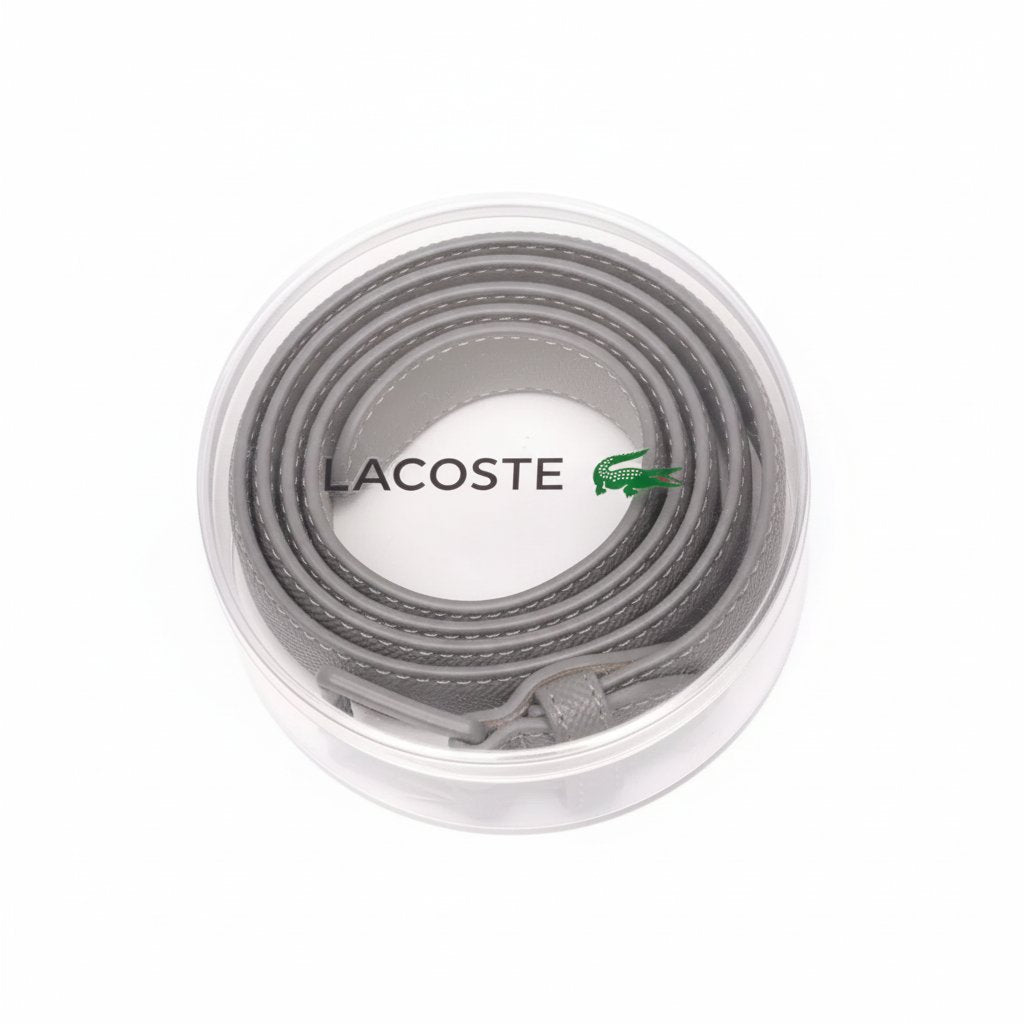 Ceinture Lacoste Femme RC1414 Gris 90cm