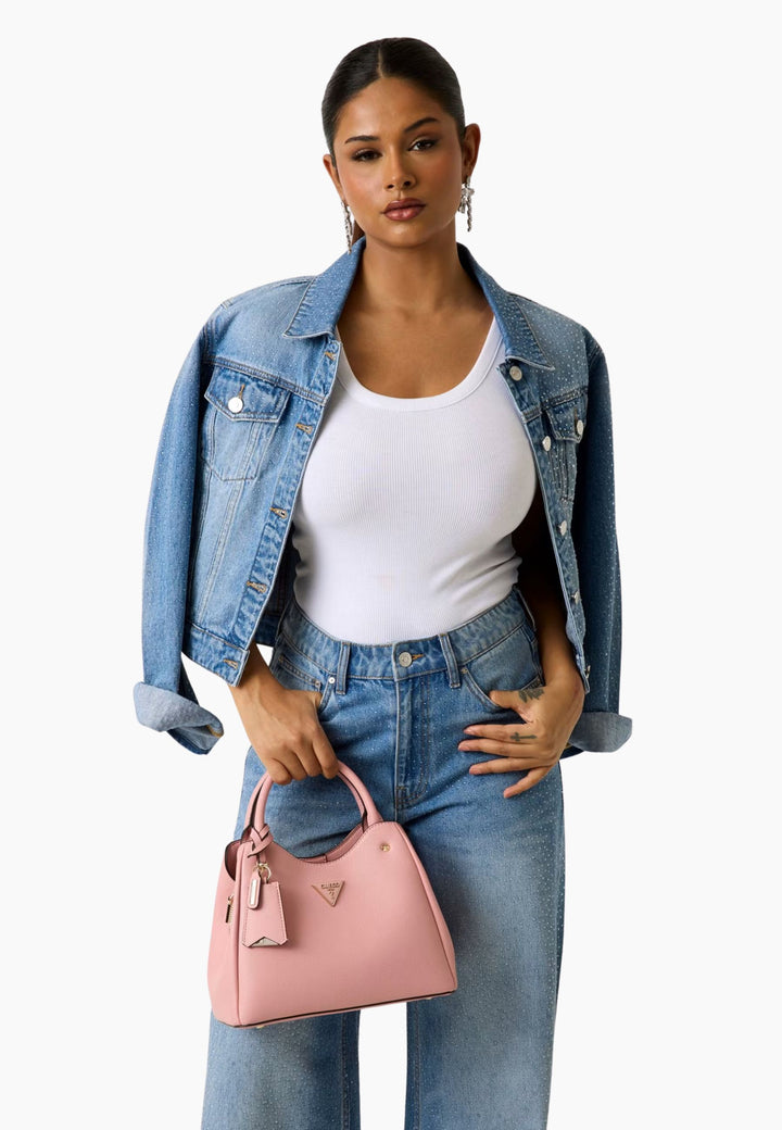 Guess Torebki Handbag Coral Pink BG697405