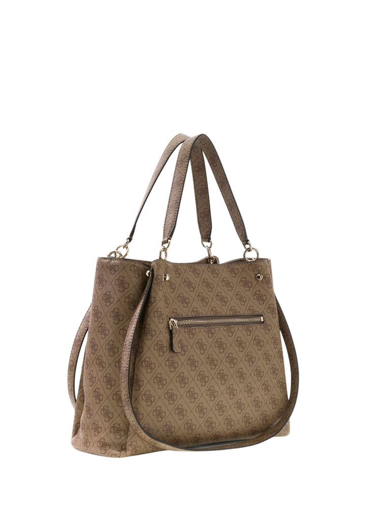 Guess Iepirkumu soma Lorella Monogramme Latte Logo