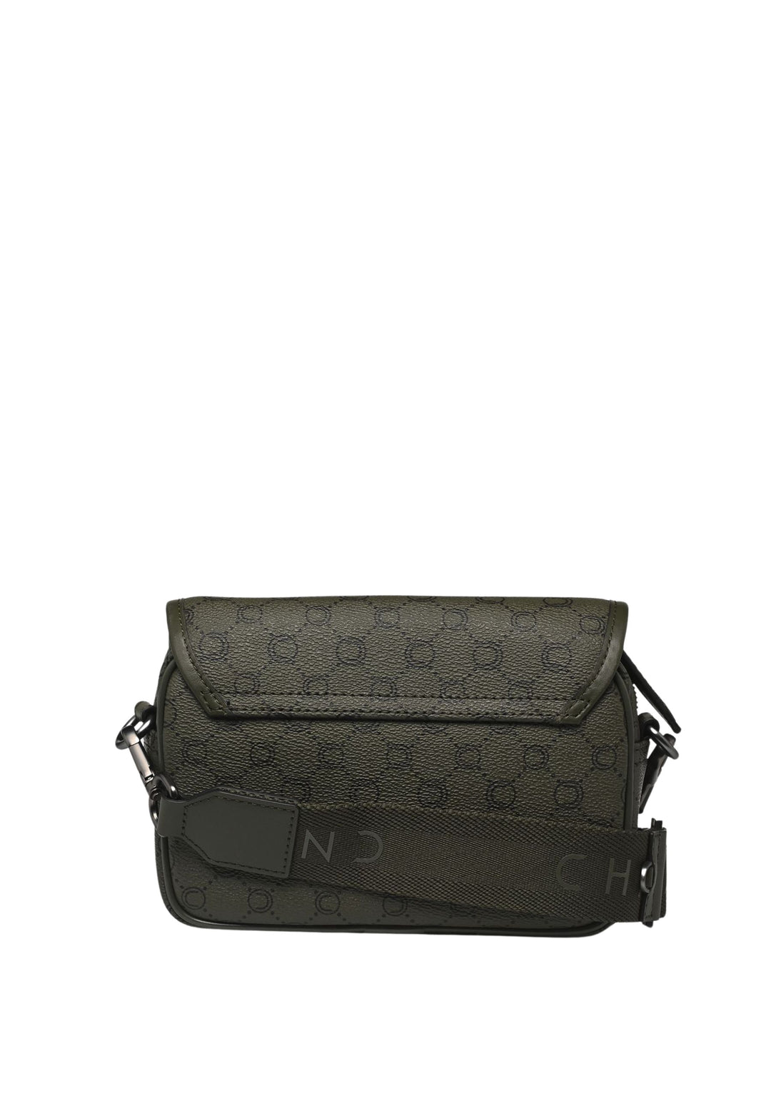 Mini-Bolso Chabrand Lona Revestida Cuero 85056470 - Oliva