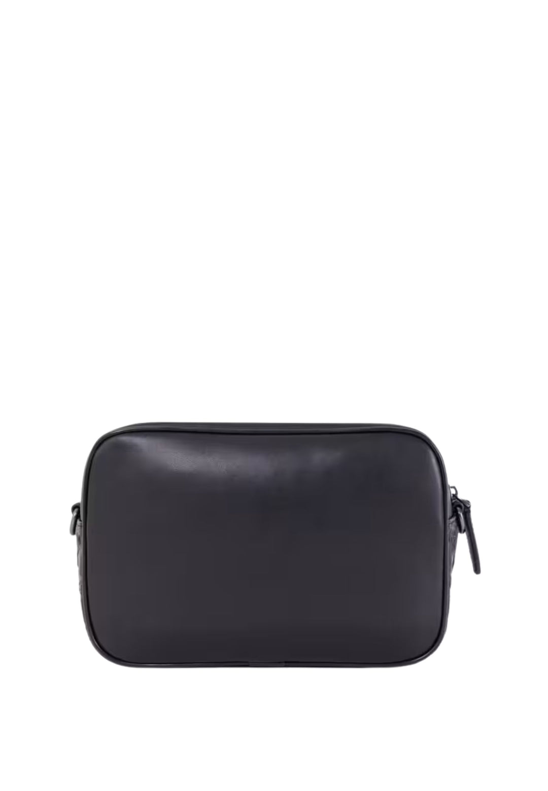 Chabrand mini messenger bag in logo-coated canvas with leather
